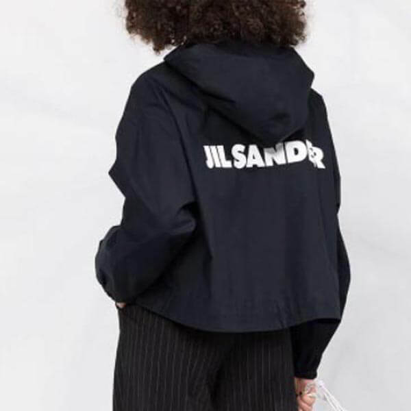 ジルサンダー ​パーカー 偽物★関税込★ Jil Sander 新作 ロゴ ブルゾン■ 