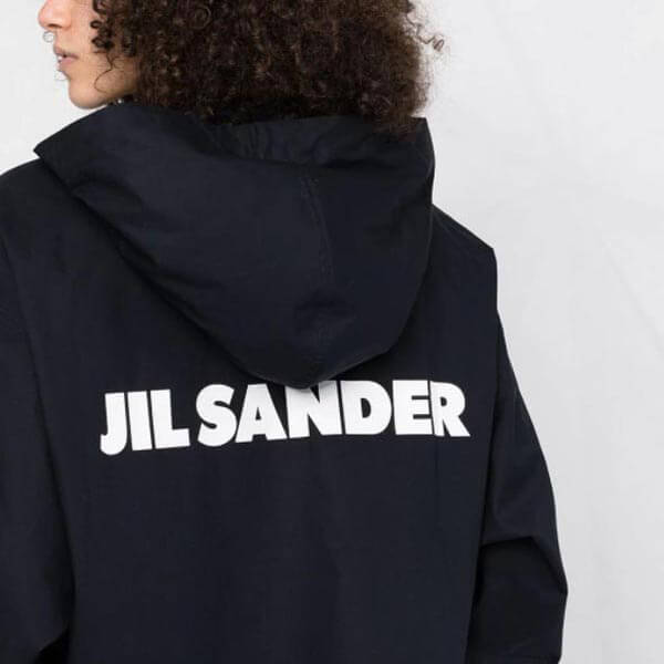 ジルサンダー ​パーカー 偽物★関税込★ Jil Sander 新作 ロゴ ブルゾン■ 