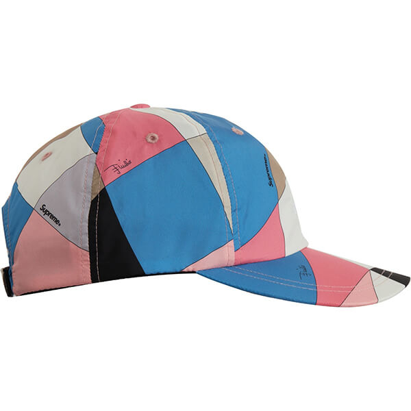 21SS シュプリーム エミリオプッチ キャップ 偽物 Emilio Pucci 6-Panel キャップ