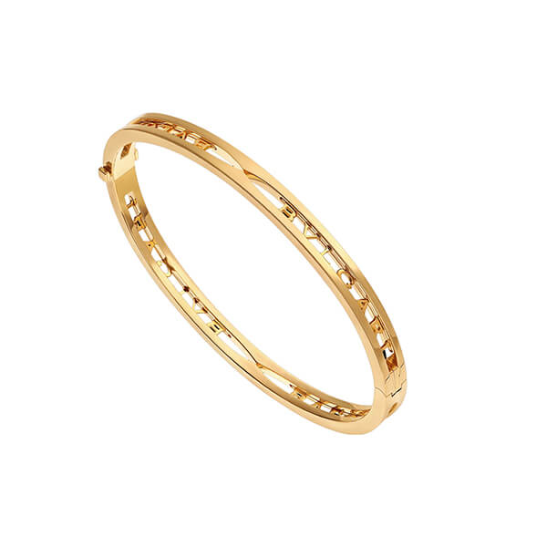 ブルガリ バングル 偽物 ビーゼロワン ブレスレット 偽物 ゴールド18K バングル