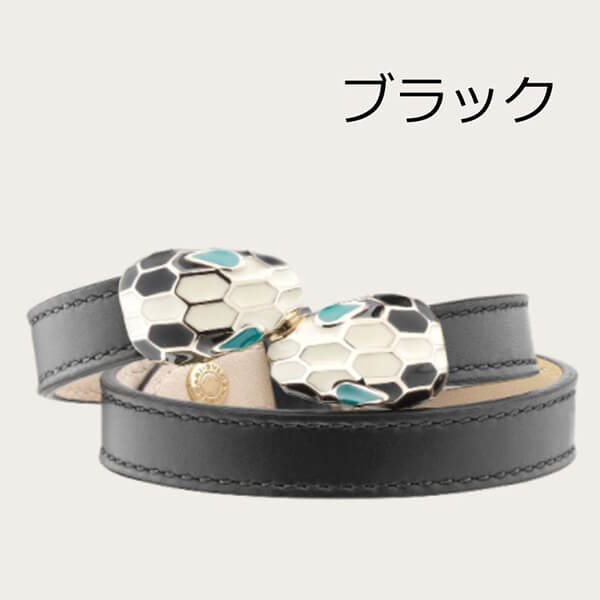 ブルガリ ブレスレット コピー ブルガリ スネーク★セルペンティ レザーブレスレット★お洒落 290643