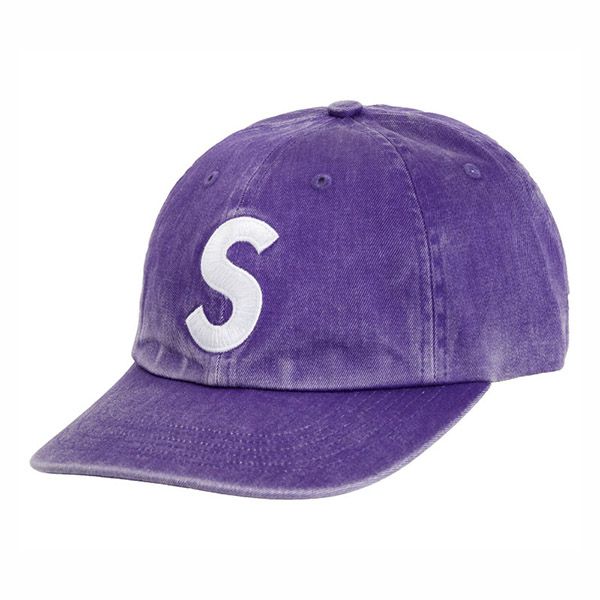 限定★supreme sロゴ キャップ 偽物 Pigment Print S Logo 6-Panel