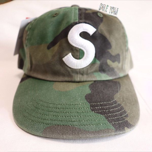 限定★supreme sロゴ キャップ 偽物 Pigment Print S Logo 6-Panel