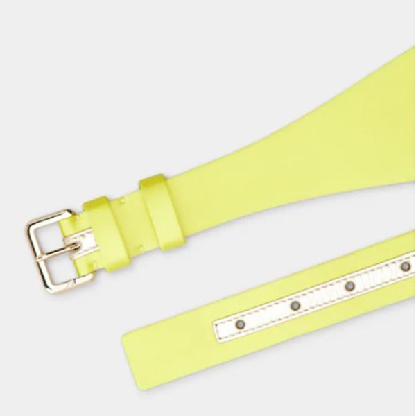 限定品☆TresVivier ロジェヴィヴィエ サテンシェイプストラス バックルベルト 偽物RCWC0AZ0310RS0B999