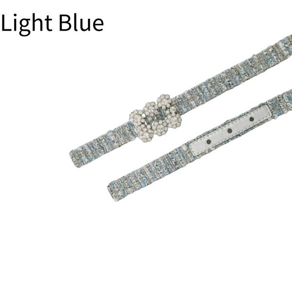 高品質ロジェヴィヴィエ ベルト 偽物 Flower Strass Buckle