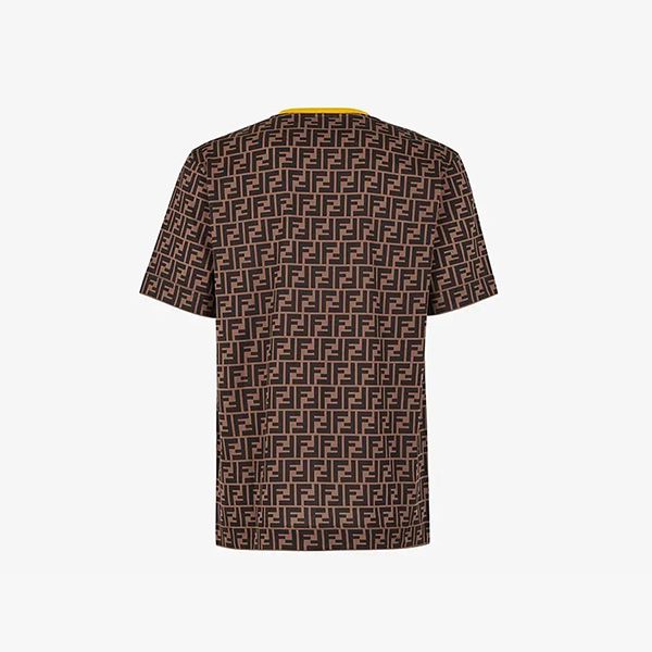 新作 フェンディ FFモチーフ コットンジャージTシャツ スーパーコピーN級品