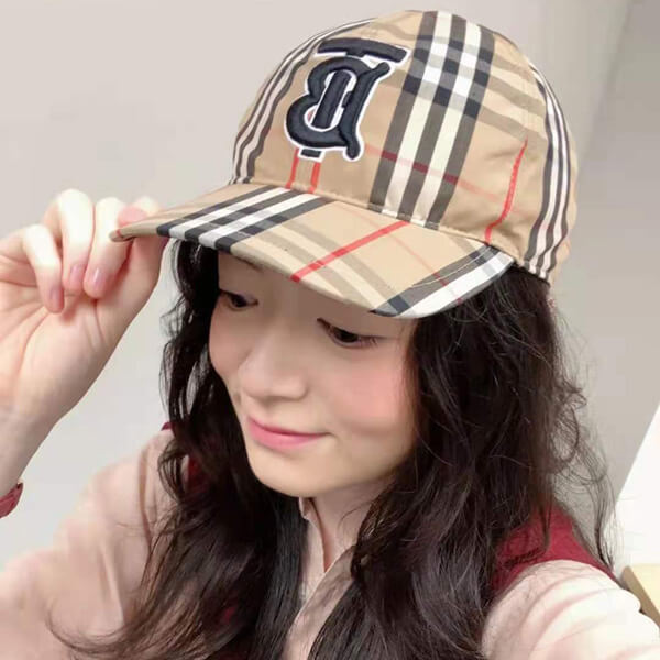 ​バーバリー キャップ コピー Vintage check baseball cap 80172831