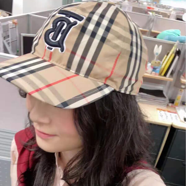 ​バーバリー キャップ コピー Vintage check baseball cap 80172831