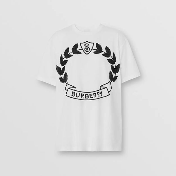 バーバリー オークリーフクレスト Tシャツ 偽物 2色 80620691