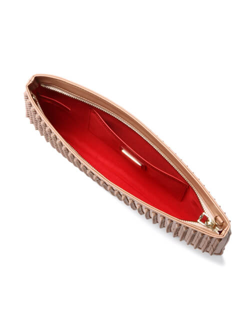 クリスチャン ルブタンコピー 14/15年秋冬新作カーフスキン　ショルダー付 クラッチバッグLOUBIPOSH CLUTCH CALF PARIS/SPIKES 3120508 BG4W