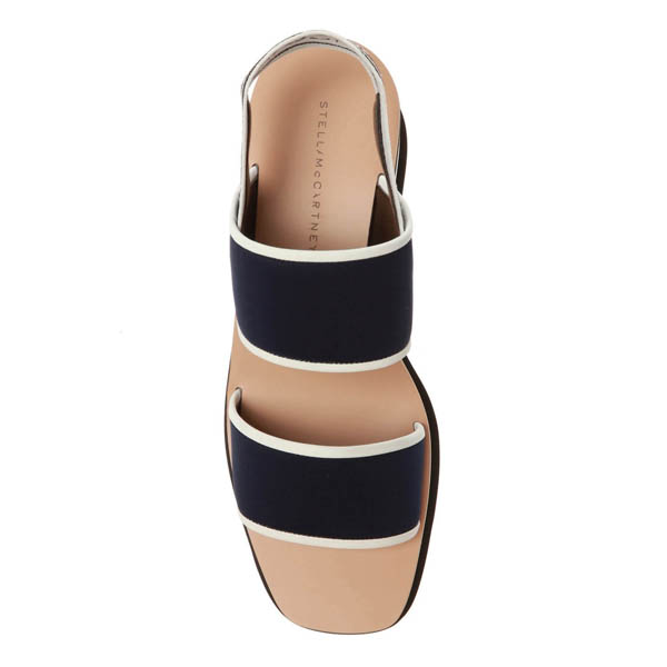 ステラマッカートニー サンダル 偽物 エリス【Stella McCartney】SNEAK ELYSE ロゴストラップ サンダル