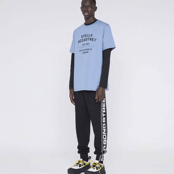 【ステラマッカートニー Tシャツ 偽物】23 OBS オーガニックコットンTシャツ 601849SMP861000