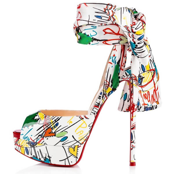 18SS未入荷☆CHRISTIAN LOUBOUTIN クリスチャンルブタンスーパーコピー ☆リボンパンプスもPOPに Jersey Vamp