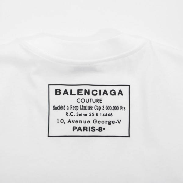 ​バレンシアガ Tシャツ コピー 激安 ロゴ 半袖 レディース 496052