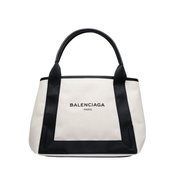 バレンシアガ トートバッグ コピー 人気 NO.1☆NAVY CABASブランドバッグ ブラック M NAVY CABAS B6785 お洒落で可愛い