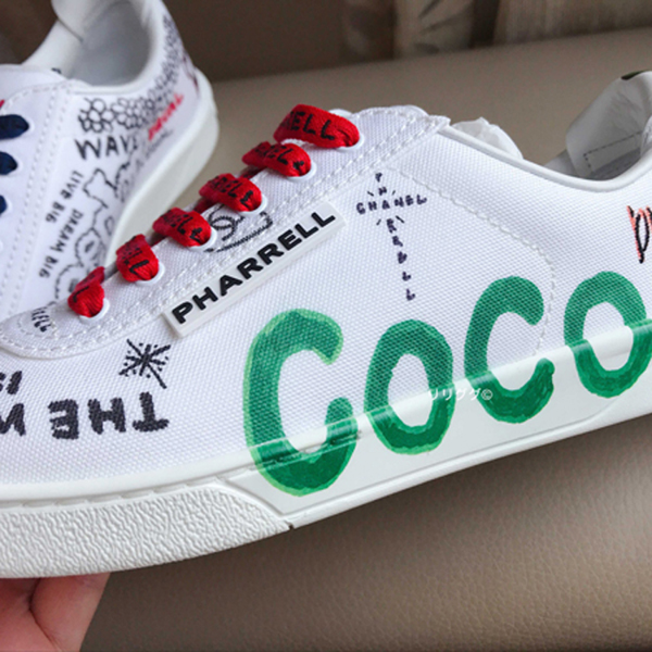 新作超限定 シャネル×ファレル スニーカー コピー Pharrell★激レア