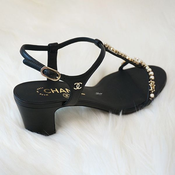関税込みシャネル サンダル スーパーコピー SANDAL BLACK G36122​