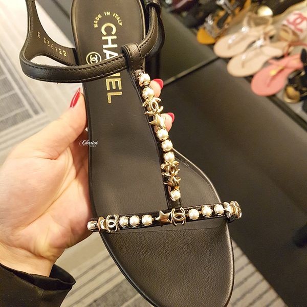 関税込みシャネル サンダル スーパーコピー SANDAL BLACK G36122​