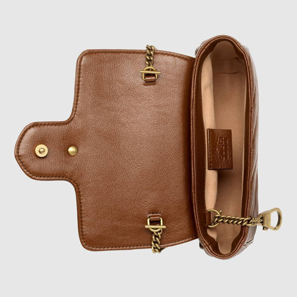 グッチ GGマーモント 偽物★21AW新作 ロンドン グッチ GG Marmont super mini bag 476433 0OLFT 2535