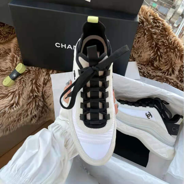 シャネル スニーカー コピー 関税負担なし2023最新CRUISE★SNEAKER White お洒落で可愛い