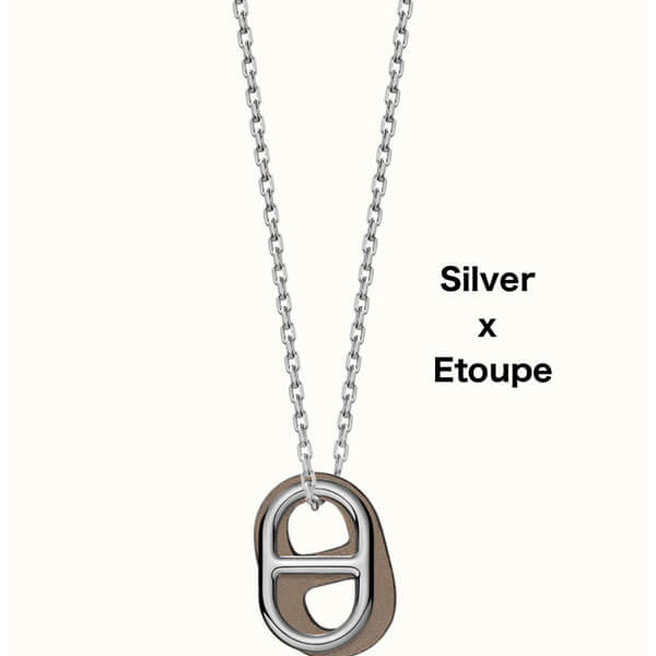 シェーヌダンクル 偽物 エルメス ネックレス コピー☆プラスにおしゃれ見え O\'Maillon pendant H079528CK89