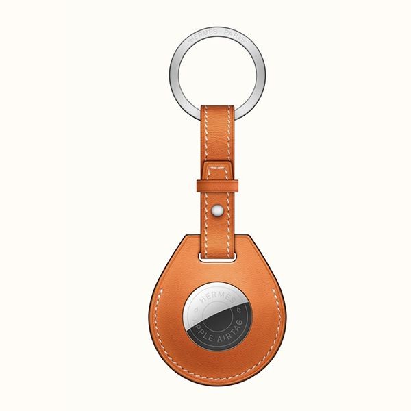 エルメス☆キーリング 偽物 アップルエアータグ カーフレザー 6色 H00055619300
