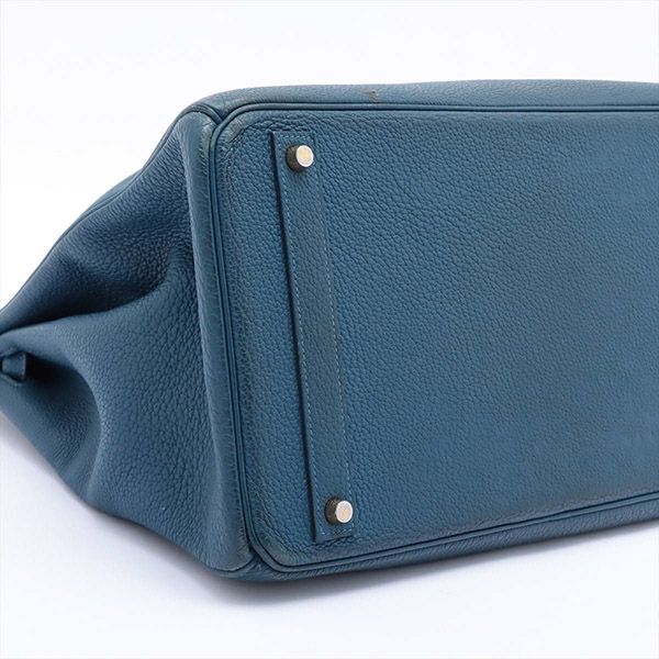エルメス バーキン40 スーパーコピー トゴ ディープブルー ゴールド金具 入手困難品！
