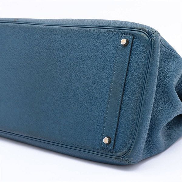 エルメス バーキン40 スーパーコピー トゴ ディープブルー ゴールド金具 入手困難品！