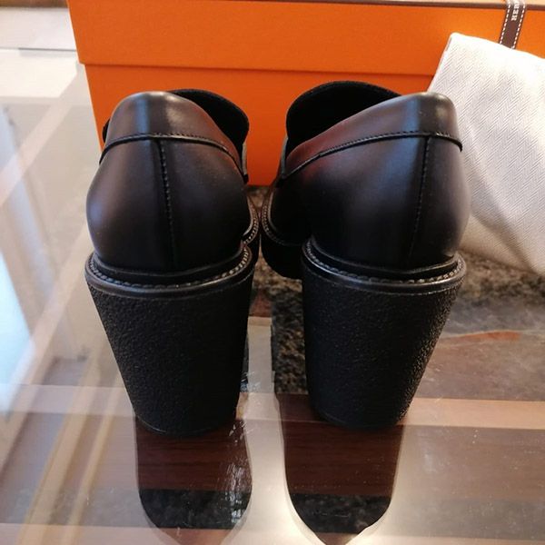 エルメス モカシンスーパーコピー《Didi 70》ブラック カーフ 日本未入荷 H212055Z 02