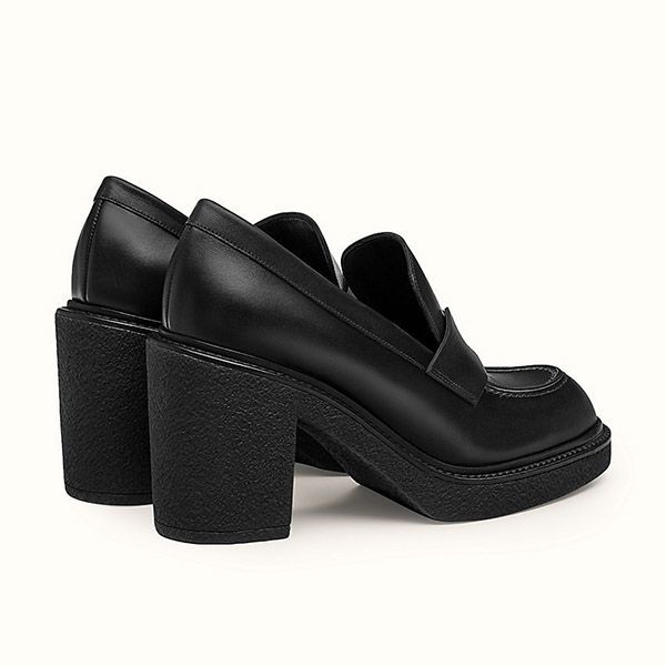 エルメス モカシンスーパーコピー《Didi 70》ブラック カーフ 日本未入荷 H212055Z 02