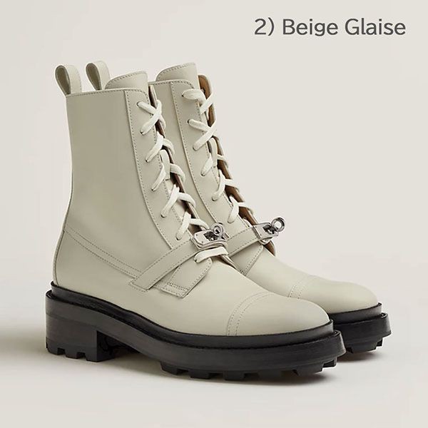 【セレブ多数愛用】エルメス Funk ankle boot ケリー アンクルブーツ H222070Z 02
