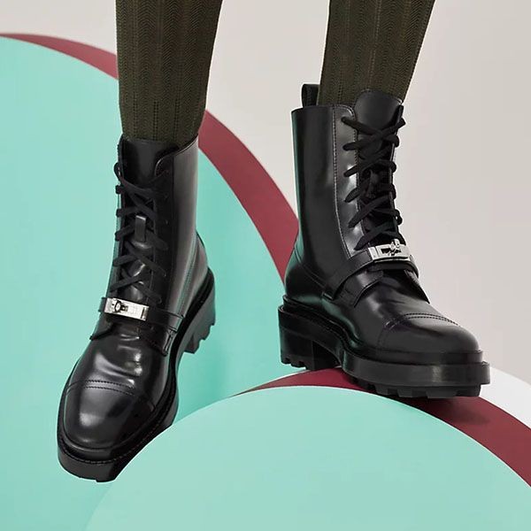 【セレブ多数愛用】エルメス Funk ankle boot ケリー アンクルブーツ H222070Z 02