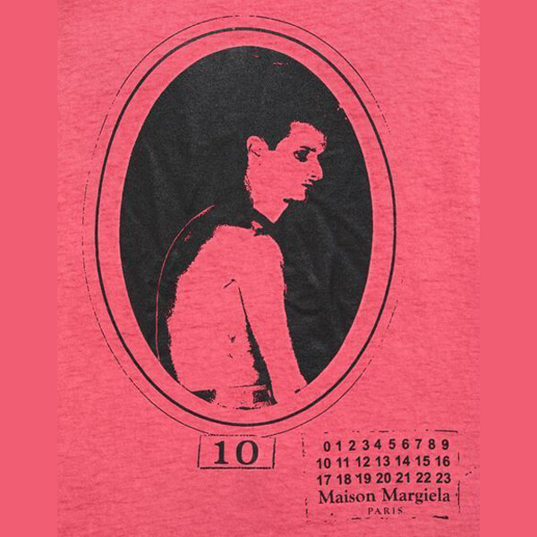 【メゾンマルジェラ Tシャツ 偽物】Cameo Tシャツ プリント