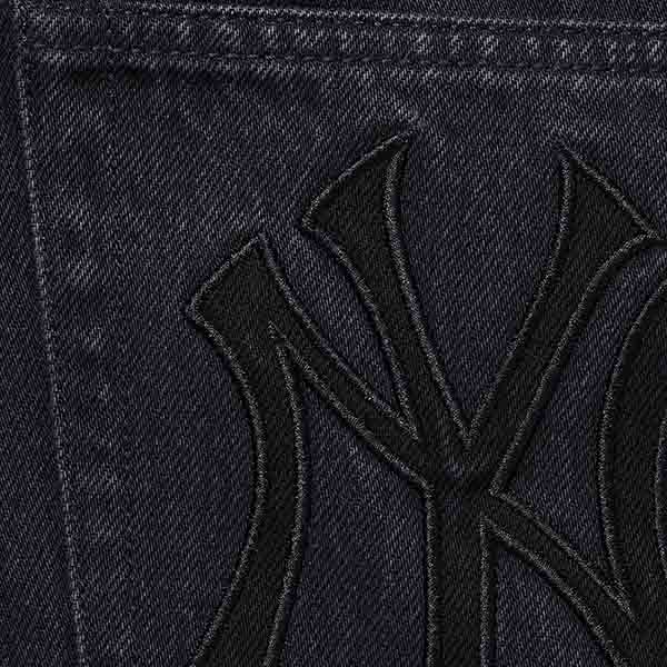 FW21 シュプリーム x ニューヨーク ヤンキース 偽物 デニム レギュラー ジーンズ ヤンキース デニム
