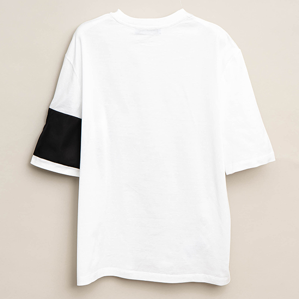 プラダ トライアングルロゴポーチ Tシャツ スーパーコピーコットン【追跡付】