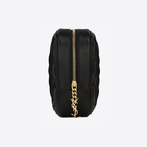 高品質 サンローラン* YSL ステッチ チャーム付 コスメポーチ コピーN6699371EL011000
