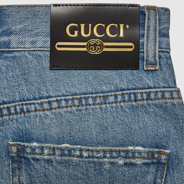 グッチ レポム 偽物 グッチ デニム コピー アップル＆ハートショートパンツ 502779 XDBP2 4452 2021-22 AW