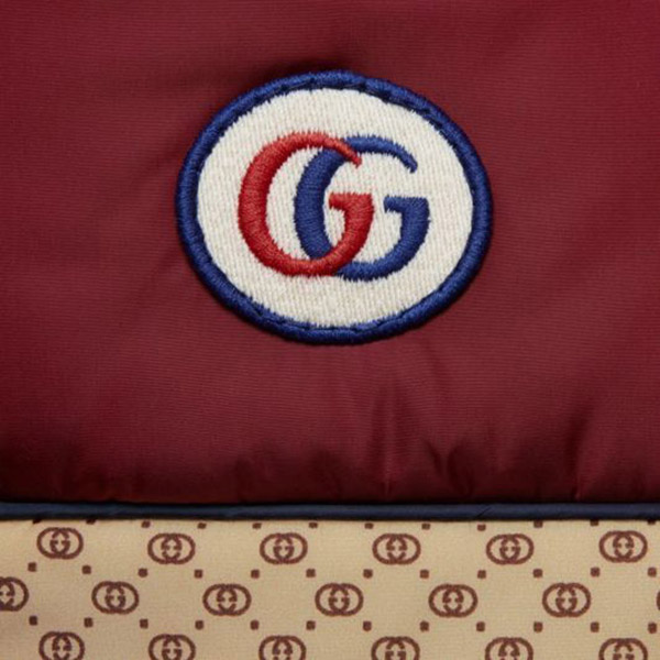 21AW グッチ ダウンジャケット コピー GGパラシュートナイロン パデッドジャケット 663279 ZAHB8 6705