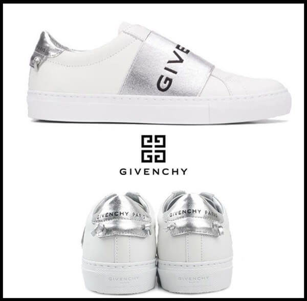​ジバンシィ偽物 スニーカー 2021限定人気 ★URBAN STREET SNEAKERS★SLIVER