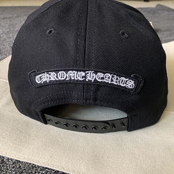 限定 クロムハーツ キャップ コピー ブラッククロス インボイス