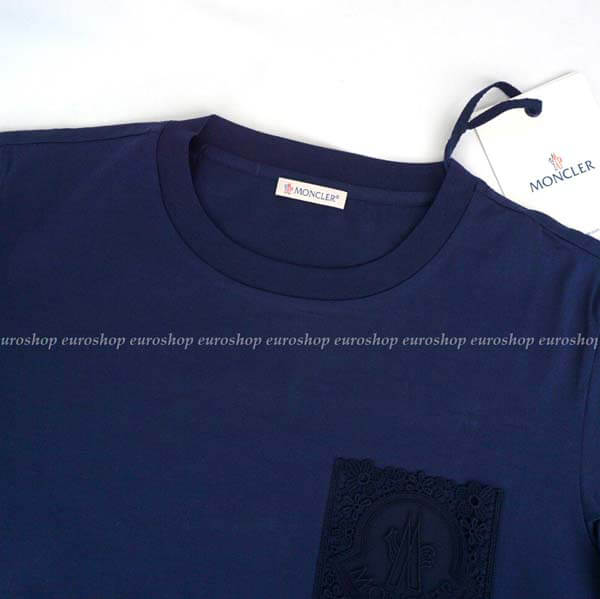 モンクレール Tシャツ パロディ★レースポケットTシャツ  80508008390X