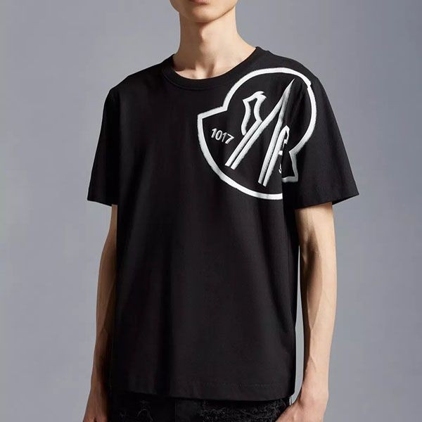 国内完売モンクレール 6 モンクレール 1017 Alyx 9SM ロゴプリントTシャツ 偽物 3色 H209Y8C00001M2780001​