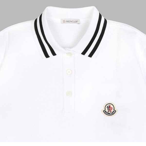 高品質モンクレール 偽物☆22SS POLO ロゴ ライニング 半袖ポロシャツ コットン