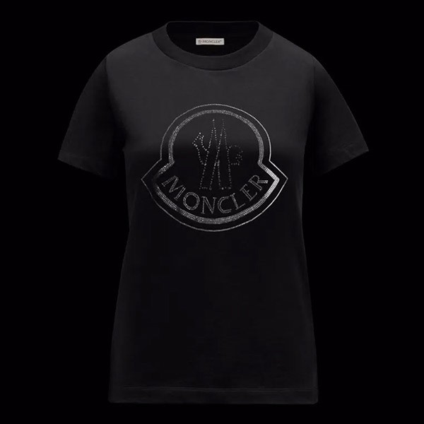 お早めに！モンクレール クリスタルロゴ Tシャツ コピー H2093 8C00016829FB