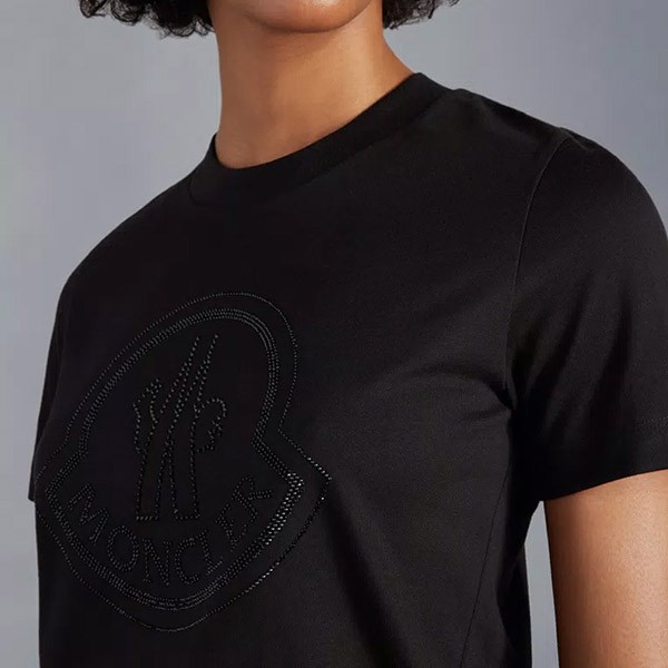 お早めに！モンクレール クリスタルロゴ Tシャツ コピー H2093 8C00016829FB