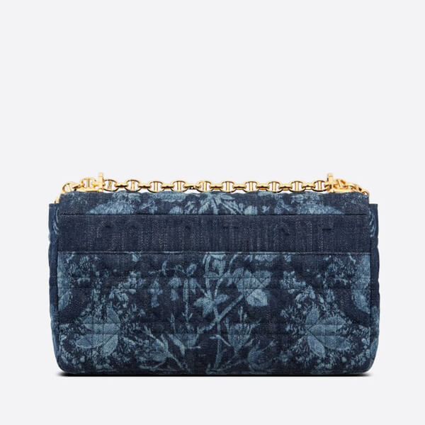 ディオール CARO ディオール ラージバッグ コピー ディオール Flowers カナージュ デニム M9243UJAK_M49E