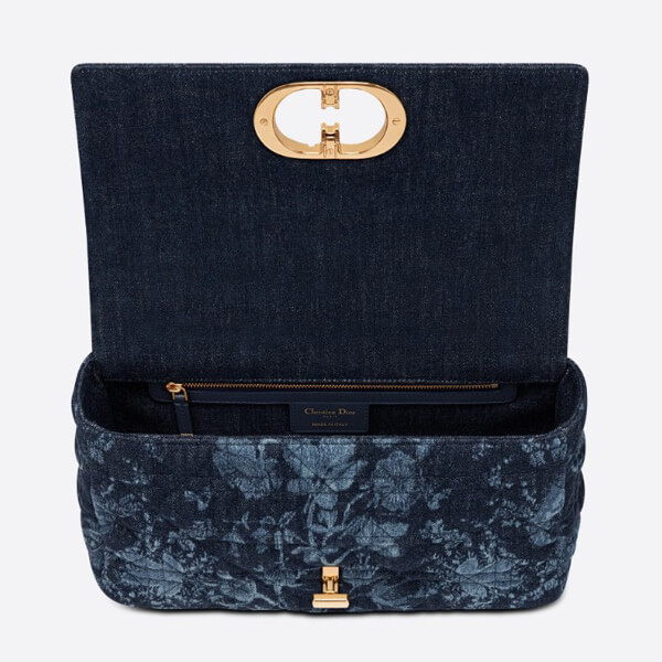 ディオール CARO ディオール ラージバッグ コピー ディオール Flowers カナージュ デニム M9243UJAK_M49E