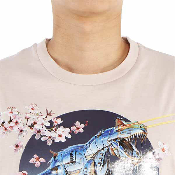 ディオール x Sorayama 偽物 ロゴプリント Tシャツ☆2色
