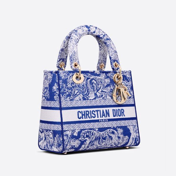 モダニティ★レディディオール リバーシブル コピー刺繍トートバッグ