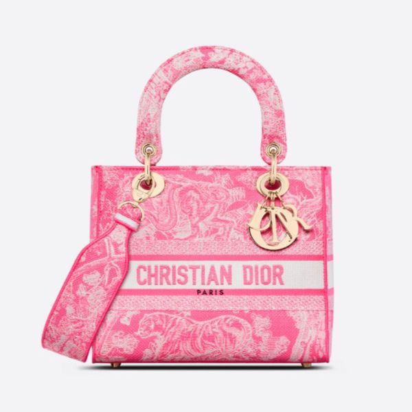 モダニティ★レディディオール リバーシブル コピー刺繍トートバッグ